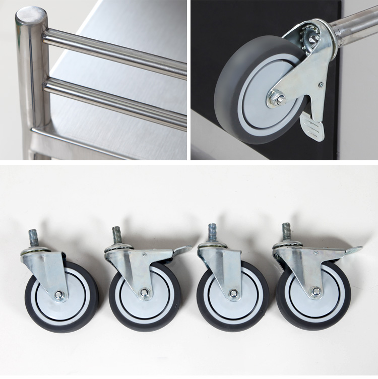 YA-165医用不锈钢医院推车