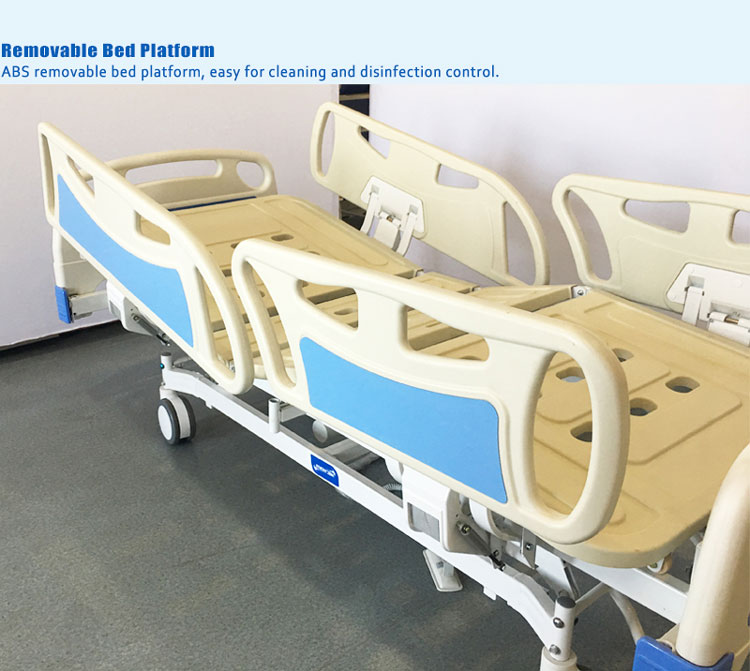 YA-D5-7 five function Hospital electric bed with CPR