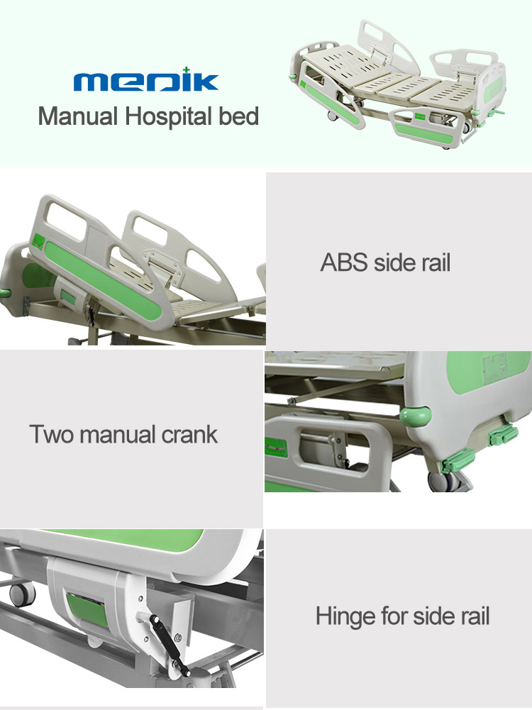 YA-M2-7Hospital Manual Bed Two Functions