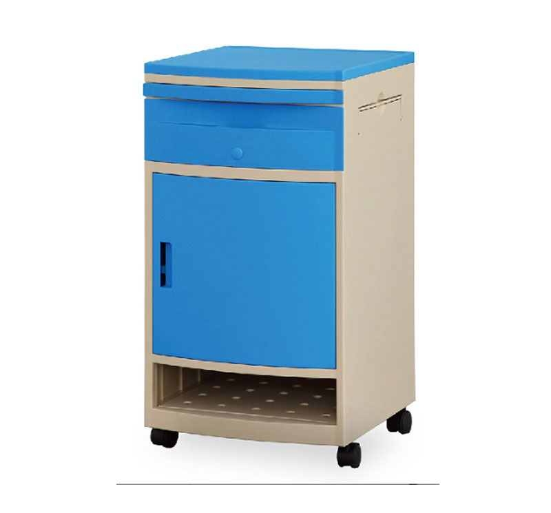 YA-B07 Medical Bedside Cabinet With Wheels
