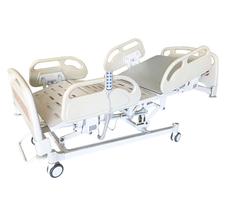 Cama eléctrica de cuatro secciones, rodable y de altura variable YA-D5-10