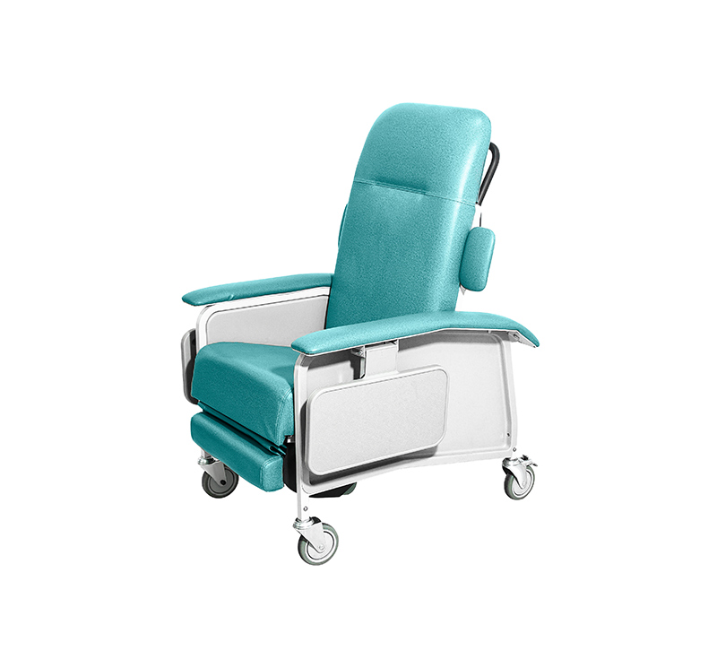 Sillón para hemodiálisis color verde jade reclinable YA-DS-R02