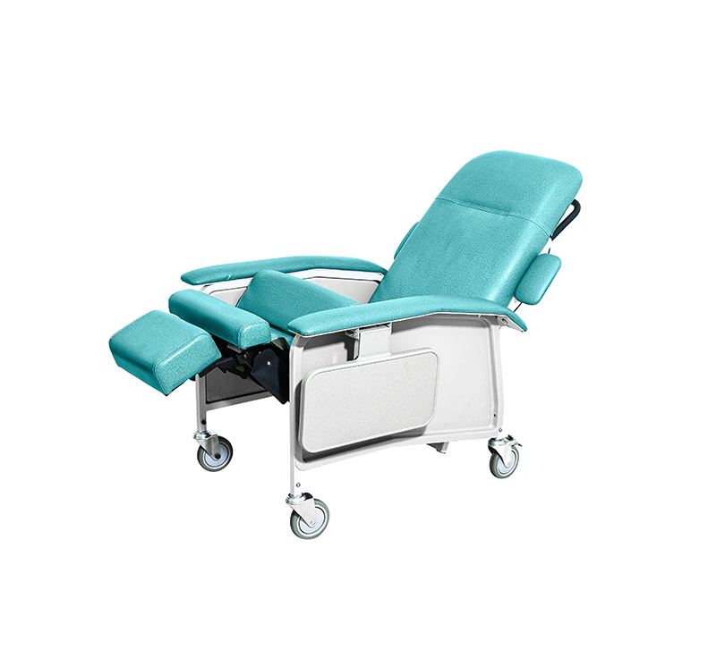 Sillón para hemodiálisis color verde jade reclinable YA-DS-R02