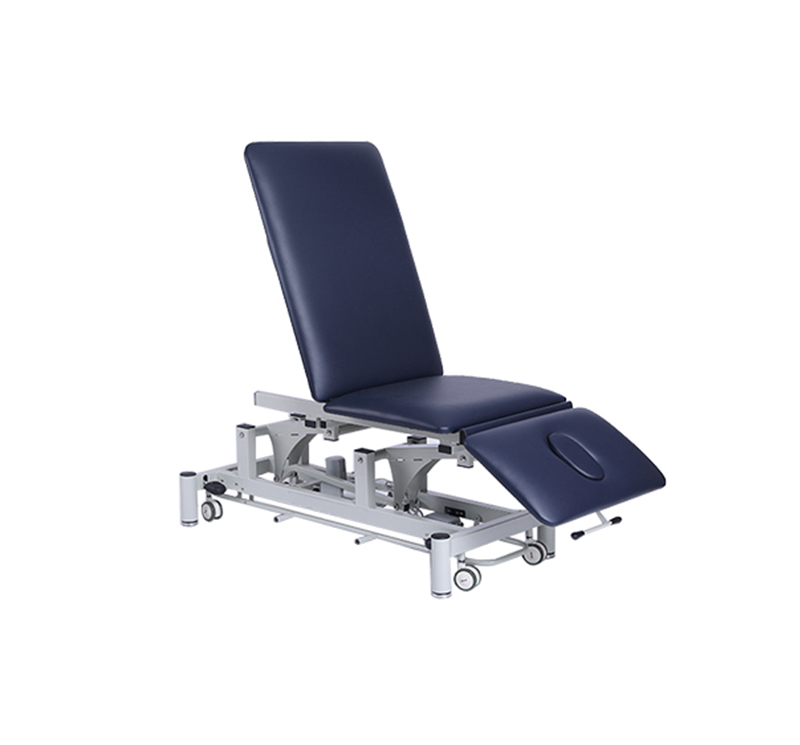 Mesa eléctrica para tratamiento 3 secciones color azul YA-ET-D02