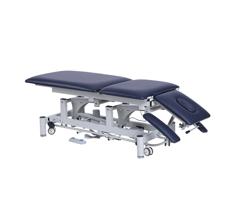 Camilla eléctrica de 3 cuerpos y 5 secciones para fisioterapia YA-ET-D03
