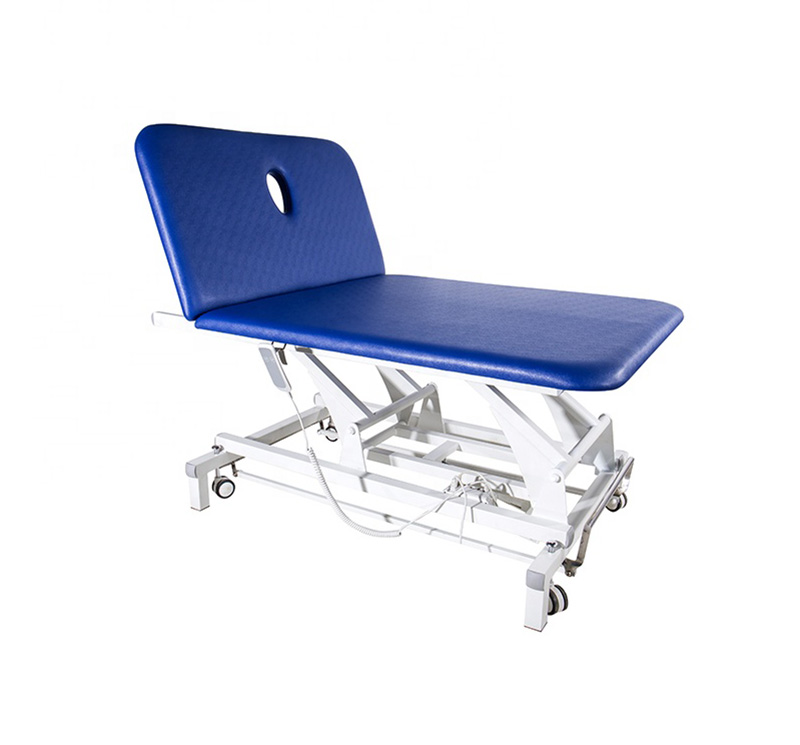 Camilla Eléctrica Bobath 2 Cuerpos Ancho 120cm Azul YA-ET-D07
