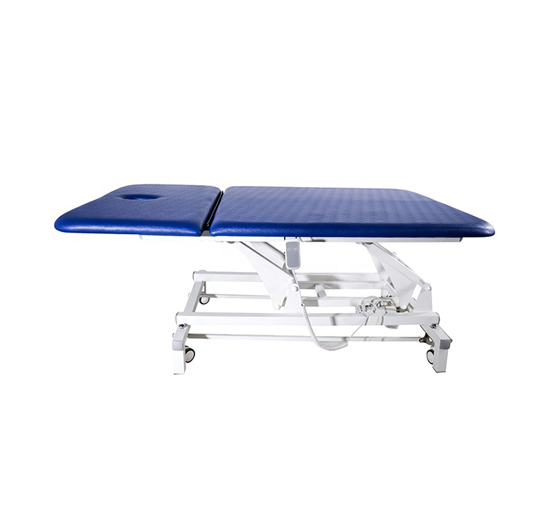 Camilla Eléctrica Bobath 2 Cuerpos Ancho 120cm Azul YA-ET-D07