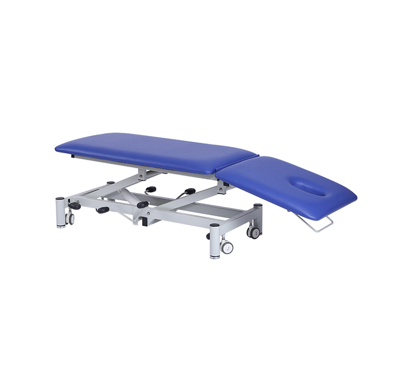 Camilla Hidráulica De 2 Cuerpos Ecopostural Color Azul YA-ET-H01