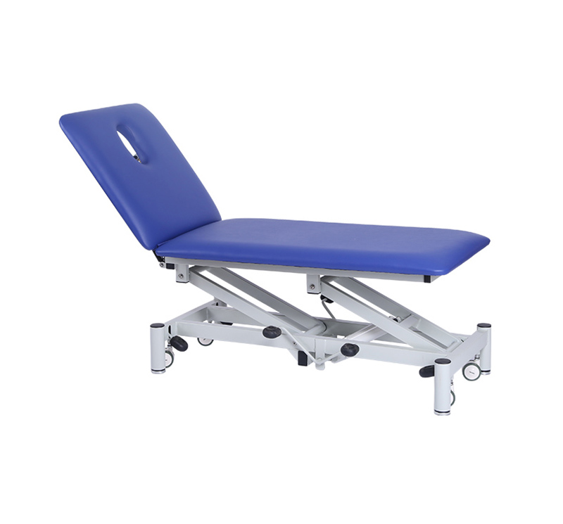 Camilla Hidráulica De 2 Cuerpos Ecopostural Color Azul YA-ET-H01