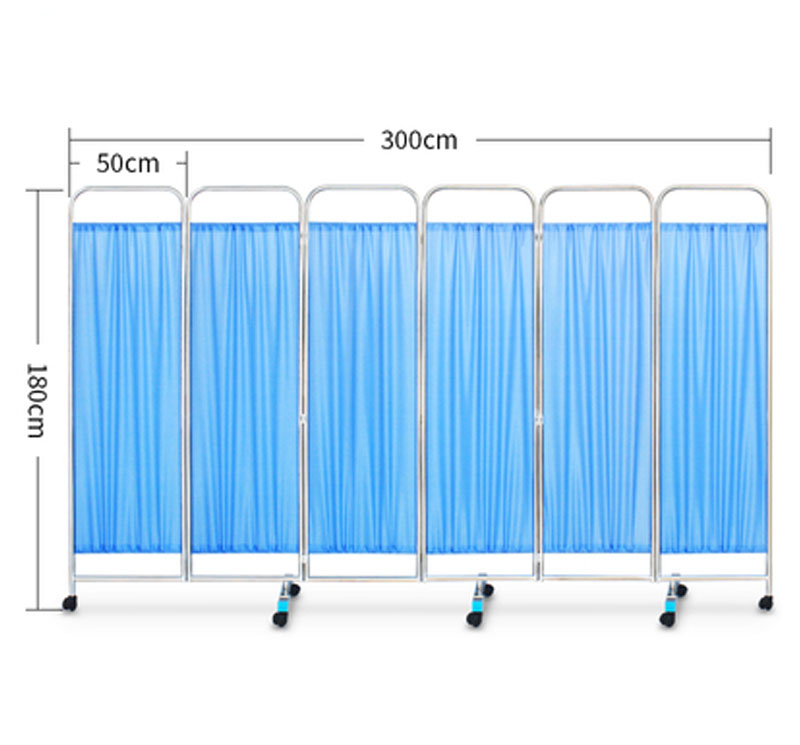 MK-N01 Paravent médical mobile 3 panneaux