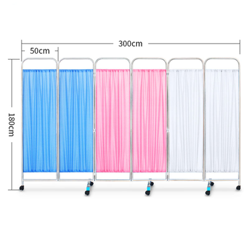 MK-N01 Paravent médical mobile 3 panneaux