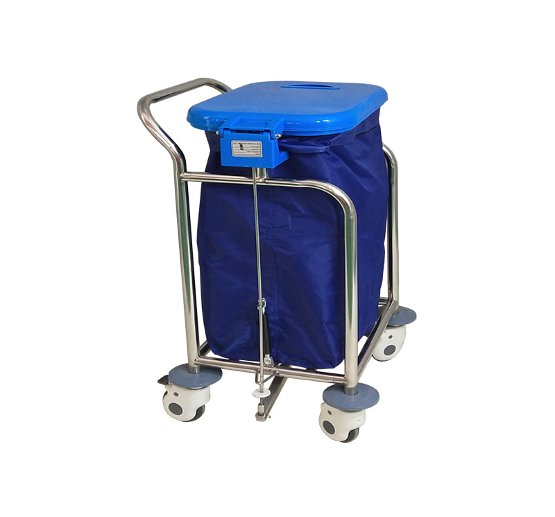 Chariots à linge double usage en inox MK-S17