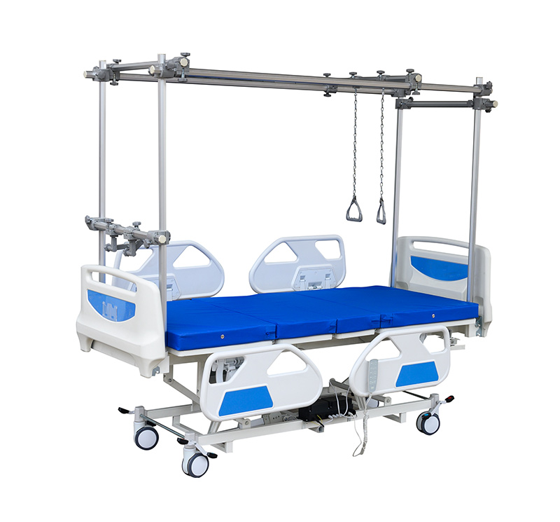 Lit d'hôpital avec cadre de traction orthopédique YA-D5-9